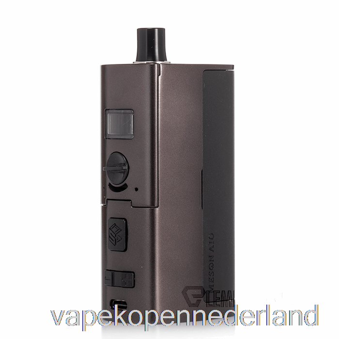 Elektronische Sigaret Vape Stoom Hunkert Meson 100w Aio Kit Gunmetal